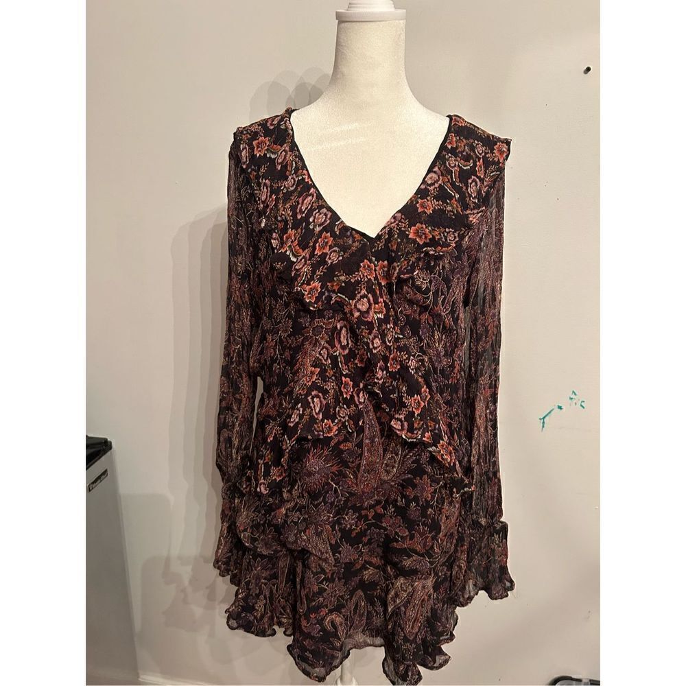 Steve May mini floral dress size L